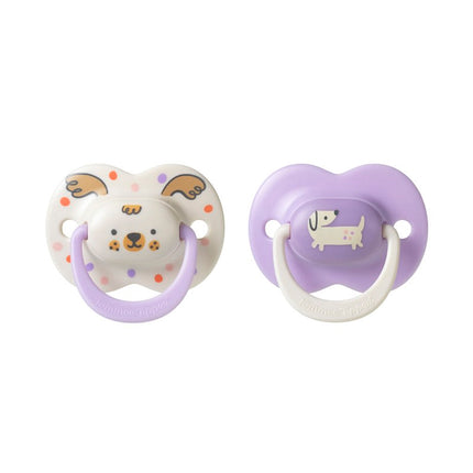 Chupete de silicona Ultimate Fit Niña 18-36 meses Color Morado