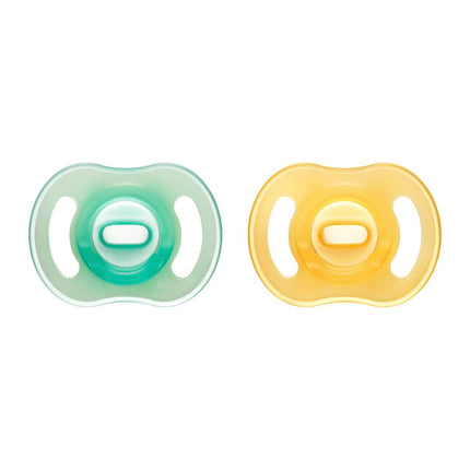 Chupete de silicona UltraLight NightGlow 0-6 meses