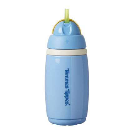 Vaso con bombilla Active 12 meses+ 266ml Color Celeste