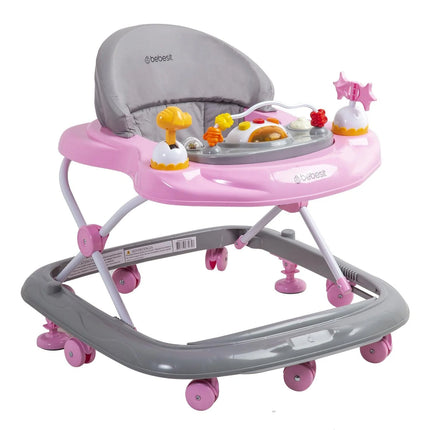 Andador Airbus Gris Rosa