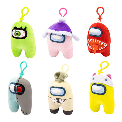 PELUCHE AMONG US DE 13 CMS CON CLIP PARA COLGAR