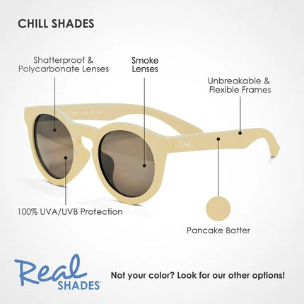 Lentes De Sol Para Niños Chill 0+ Amarillo