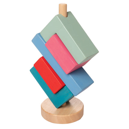 Apilable de Madera Bam Stack-a-Lacka Manhattan Toy