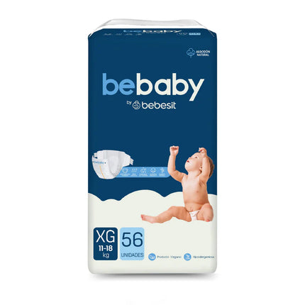 Pañales BeBaby XG 56u