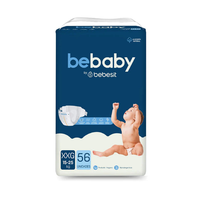 Pañales BeBaby XXG 56u