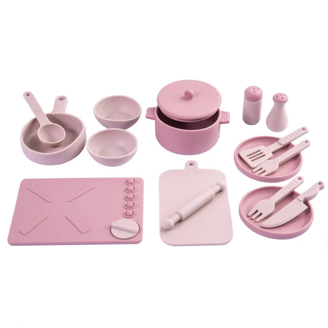 Set Alimentacion 16 Rosa
