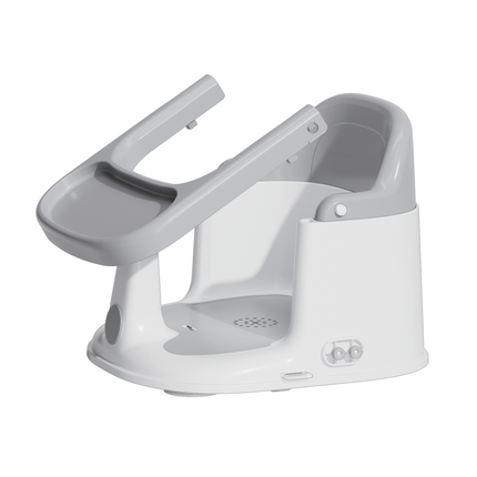Booster 2 en 1 Bañera y Silla de Comer con Bandeja Gris