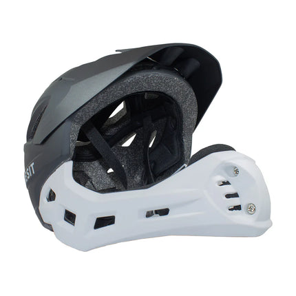 Casco Bici Negro Blanco