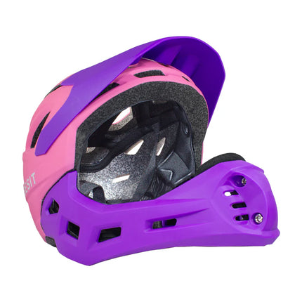 Casco Bici Rosa Morado