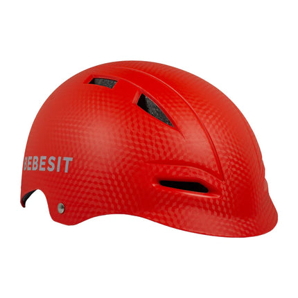 Casco Bici Rojo
