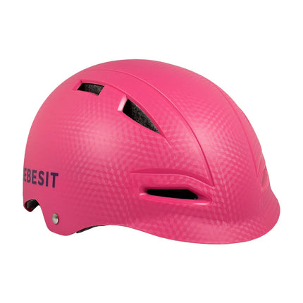Casco Bici Rosa