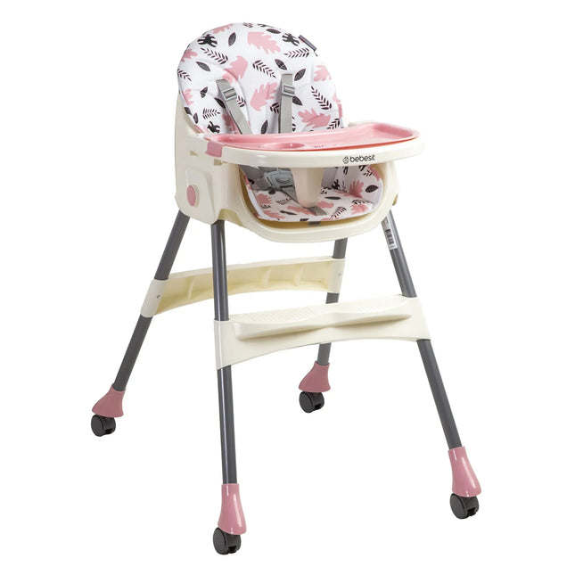 Silla Comer QB001 Rosada