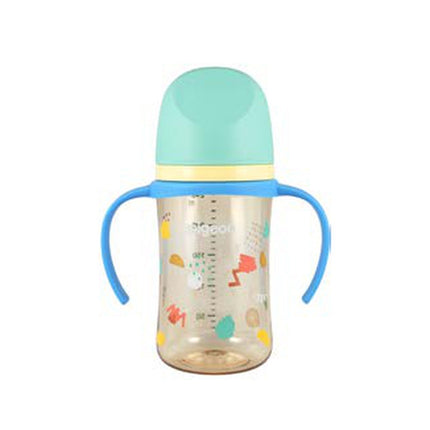 Mamadera SofTouch PPSU 240 ml Fiesta con Asas Pigeon