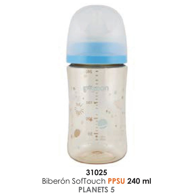 Mamadera SofTouch PPSU 240 ml Planets Pigeon