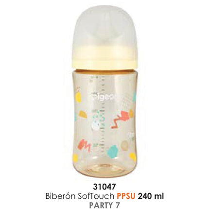 Mamadera SofTouch PPSU 240 ml Party Pigeon