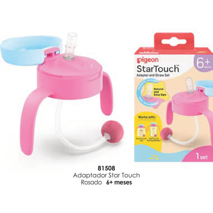 Adaptador StarTouch con Bombilla Rosado Pigeon