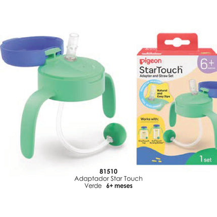 Adaptador StarTouch con Bombilla Verde Pigeon