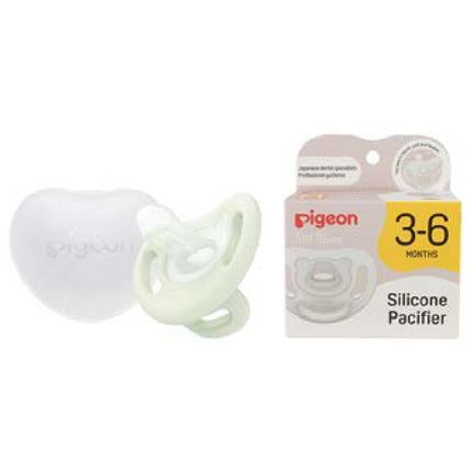 Chupete Soft Buddy Silicona Talla M 3-6 meses Marfil Pigeon