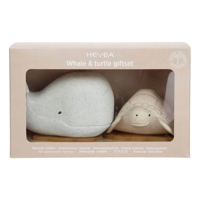 HEVEA ballena & tortuga (Blue & Vanilla)