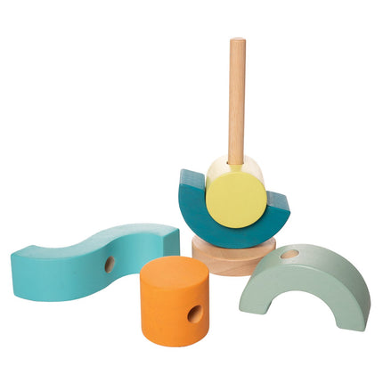 Apilable de Madera Boom Shock-a-Locka Manhattan Toy