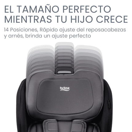 SILLA DE AUTO CONVERTIBLE POPLAR STONE ONYX