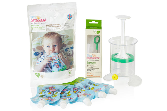 Kit Fill n Squeeze +  5 Repuestos + Escobilla