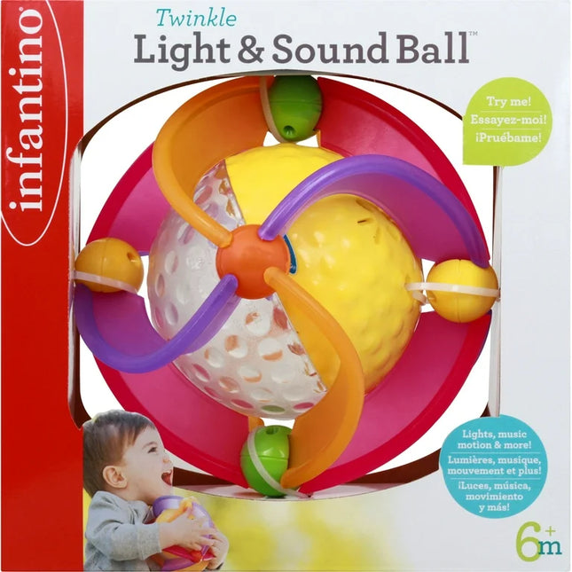 SENSORY - TWINKLE LIGHT & SOUND BALL