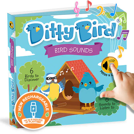 Libro Interactivo Musical Bird Songs - Ditty Bird