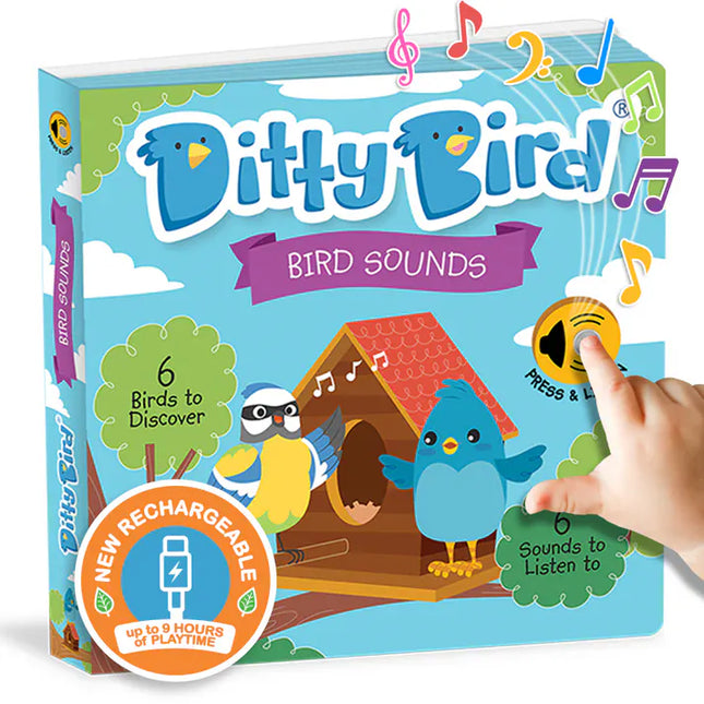 Libro Interactivo Musical Bird Songs - Ditty Bird