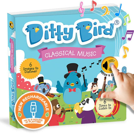 Libro Interactivo Musical Classical Music - Ditty Bird