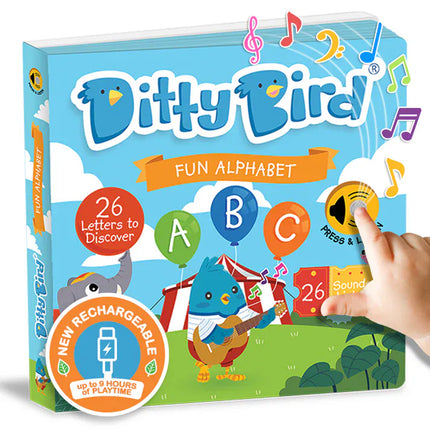 Libro Interactivo Musical Fun Alphabet - Ditty Bird