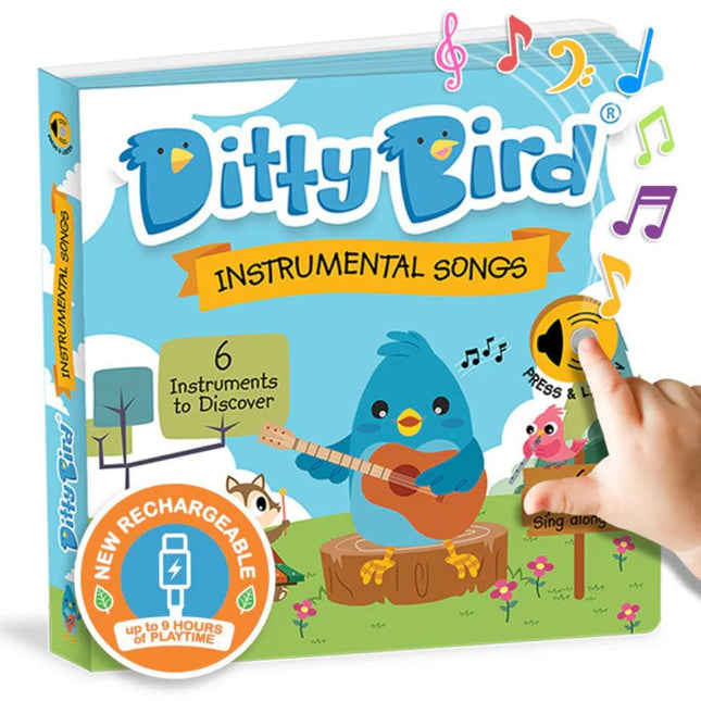 Libro Interactivo Musical Instrumental Songs - Ditty Bird