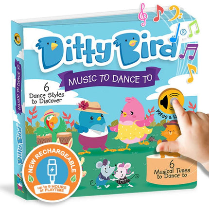 Libro Interactivo Musical Music to dance to - Ditty Bird