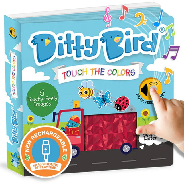 Libro Interactivo Musical Touch the Colors - Ditty Bird
