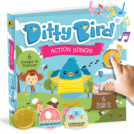 Libro Interactivo Musical Action Songs - Ditty Bird