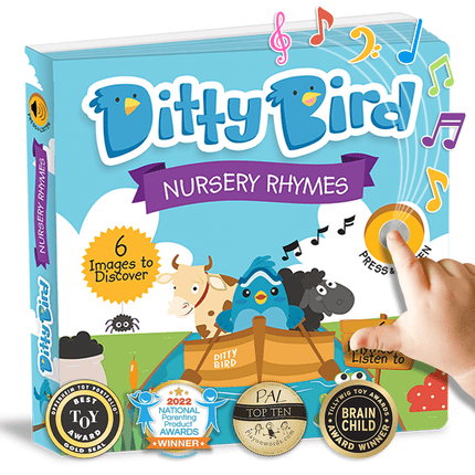 Libro Interactivo Musical Nursery Rhymes - Ditty Bird
