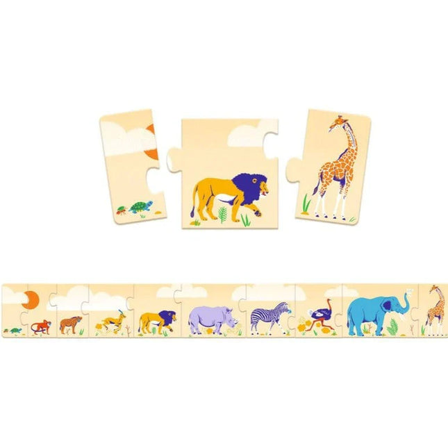 Puzzle frise Smal and big