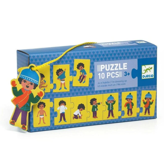 Puzzle frise I'm dressing up