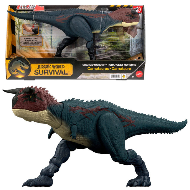 Jurassic World Dinosaurio Embiste y Muerde