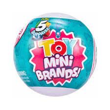 BOLA MINI TOYS CON 5 SORPRESAS