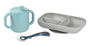 PLATO DIVISIÓN GRIS AZUL
