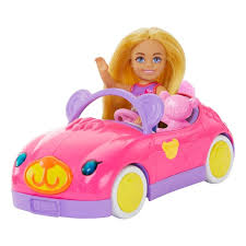 Barbie Set de Juego Chelsea Muñeca y Auto de Osito