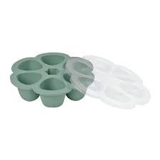 Silicone multiportions 6 x 150 ml - Sage green