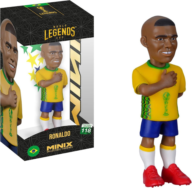 Figura Resina 12 cm Ronaldo: Brasil Leyendas
