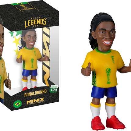 Figura Resina 12 cm Ronaldinho: Brasil Leyendas