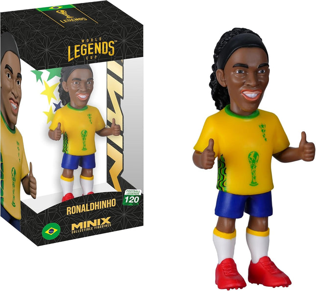 Figura Resina 12 cm Ronaldinho: Brasil Leyendas