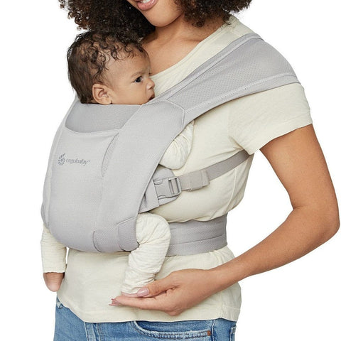 PORTABEBE EMBRACE SOFT AIR MESH SOFT GREY