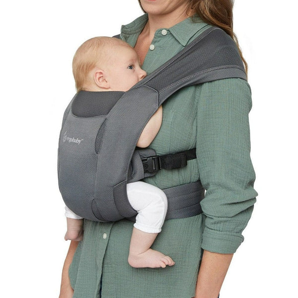 PORTABEBE EMBRACE SOFT AIR MESH WASHED BLACK