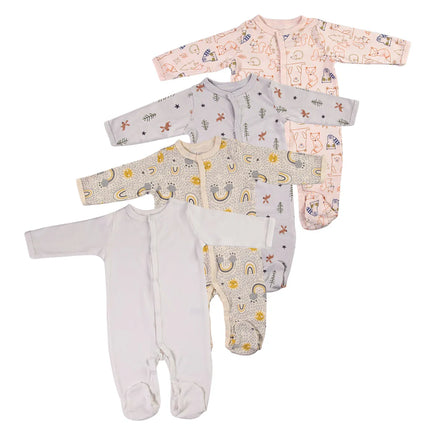 Pijama x4 unisex 9-12M
