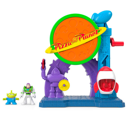 Imaginext Set de Pizza Planet con Buzz y Alien
